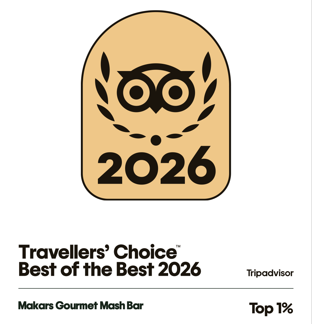 Trip Advisor - Best of the Best!